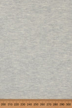 KNIT 1495 Organic cotton jersey grey marle $26/m