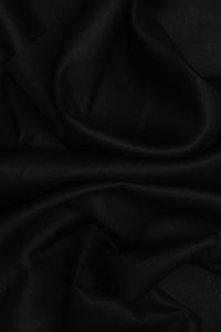 LIN 1683 Black twill