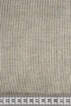 KHLIN 318 Charcoal striped linen