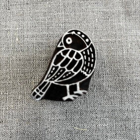 Wood block - Little birdie 2