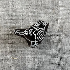 Wood block - Little birdie 1