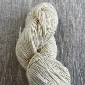 Wool/silk yarns